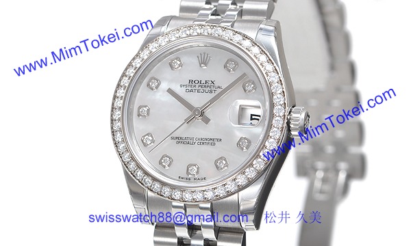 ロレックス(ROLEX) 時計 デイトジャスト 178384NG